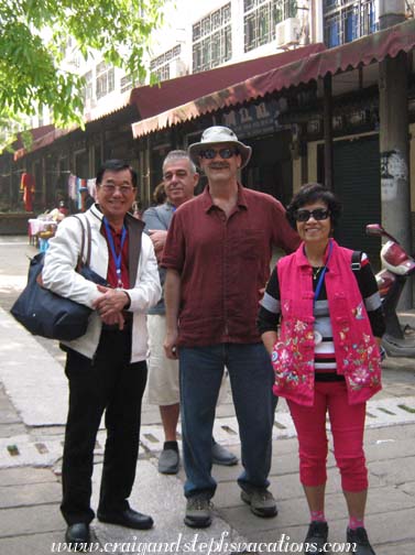 Craig with our Singaporean friends at Shi Bao Zhai Craig with our Singaporean friends at Shi Bao Zhai