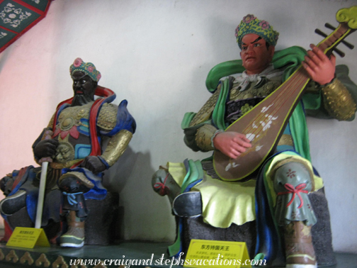 Statues within Shi Bao Zhai Buddhist temple Statues within Shi Bao Zhai Buddhist temple
