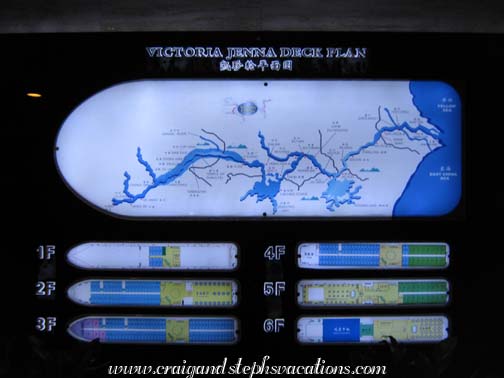 Deck plans for the the Victoria Jenna