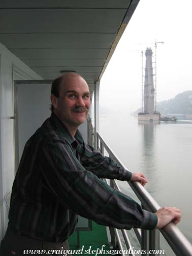 Craig on the balcony Craig on the balcony