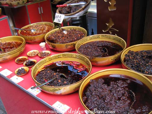 Chilies at Hongya Dong Chilies at Hongya Dong