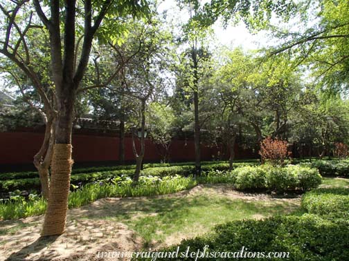 Gardens at the Lama Temple Complex