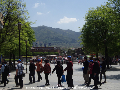 A beautiful day at the Terra Cotta Warrior complex A beautiful day at the Terra Cotta Warrior complex