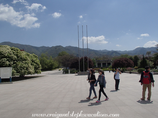 A beautiful day at the Terra Cotta Warrior complex A beautiful day at the Terra Cotta Warrior complex