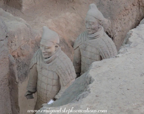 Terra cotta warriors, Pit #1 Terra cotta warriors, Pit #1