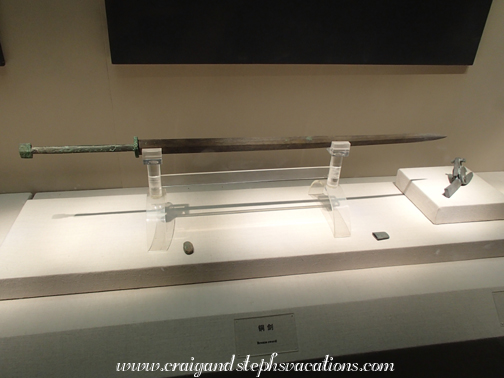 Chrome plating kept this sword so sharp that it could cut through 20 pieces of paper at once 2200 years after it was buried Chrome plating kept this sword so sharp that it could cut through 20 pieces of paper at once 2200 years after it was buried