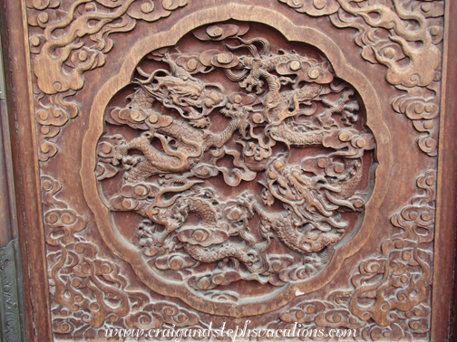 Dragon wood carving Dragon wood carving