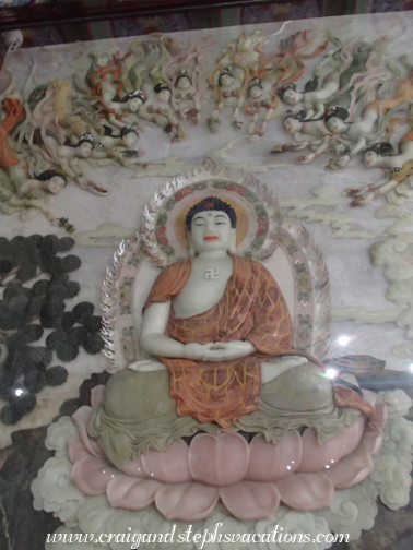 Jade carvings depicting the life of Sakyamuni (Buddha) Jade carvings depicting the life of Sakyamuni (Buddha)