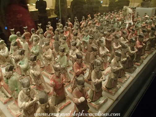 Painted honor guards from the Ming Dynasty, Shaanxi Provincial History Museum Painted honor guards from the Ming Dynasty, Shaanxi Provincial History Museum