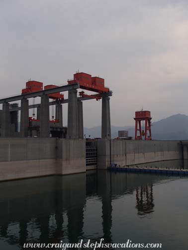 Ship elevator, currently under construction