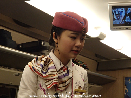 Are we really on a train as opposed to a plane?