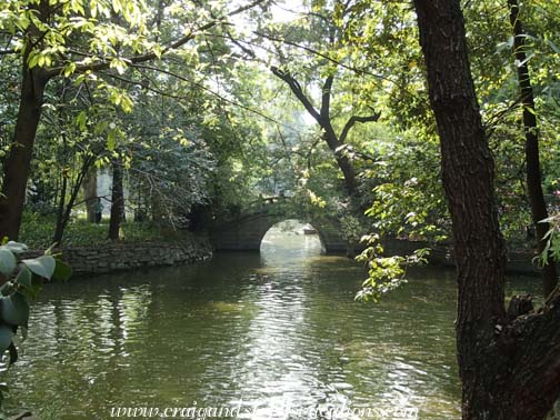 Lake at People's Park, Chengdu