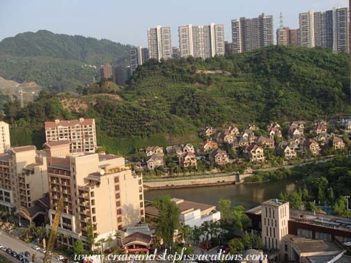 View from Wang Jun's patio View from Wang Jun's patio