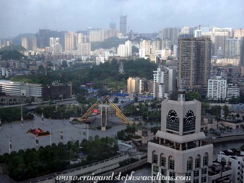 People's Park as viewed from our room at the Sheraton People's Park as viewed from our room at the Sheraton