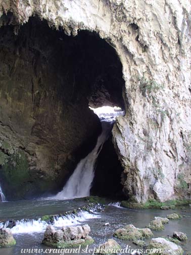 Waterfall at Longgong Scenic Area