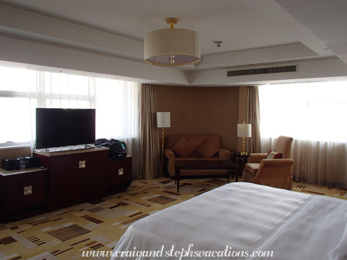 Room 1616 at the Sheraton Guiyang Room 1616 at the Sheraton Guiyang