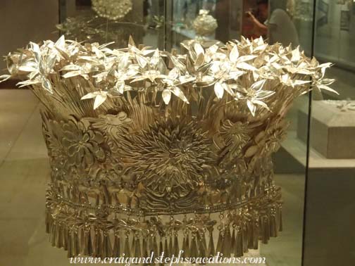 Miao silver headdress, Kali Minority Museum