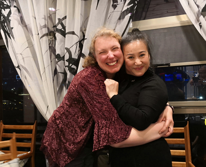 Steph and Liu Jan