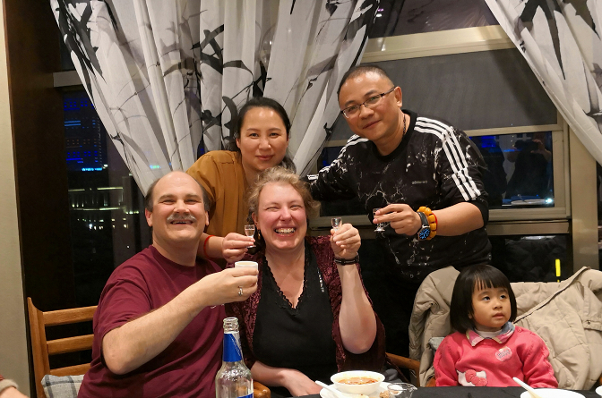 Craig, Bao Hong, Steph, and Liang Bo