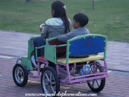 Pedal car, El Ejido Park Pedal car, El Ejido Park