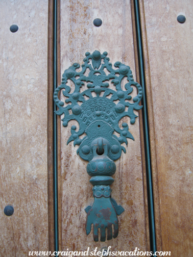 Door knocker, Otavalo Door knocker, Otavalo