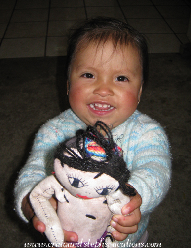 Sisa with her wawa Sisa with her wawa