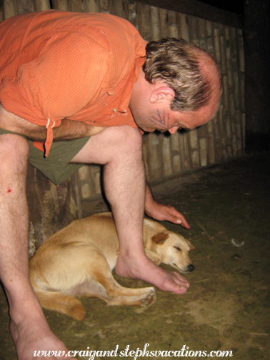 Craig and his buddy Kushni Craig and his buddy Kushni