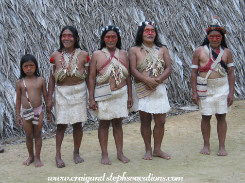 Huaorani women