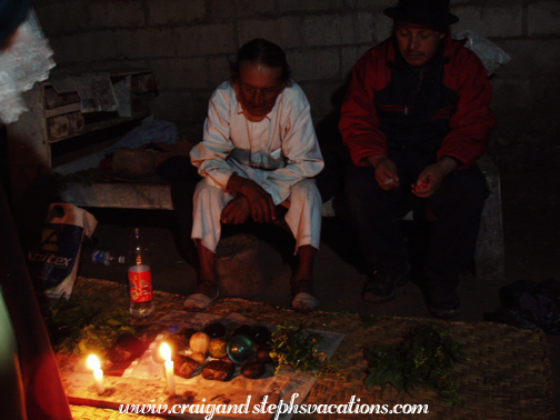 Taita Manuel Flores the yachak (shaman)