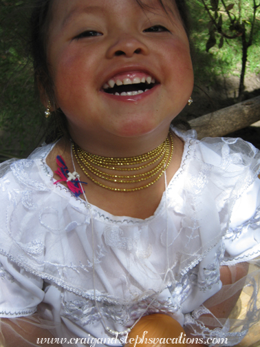 Sisa, all smiles