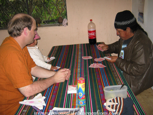 Playing rummy