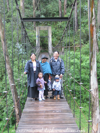 On the bridge
