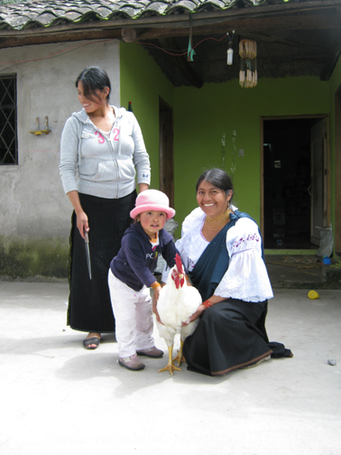 Saying goodbye to the rooster