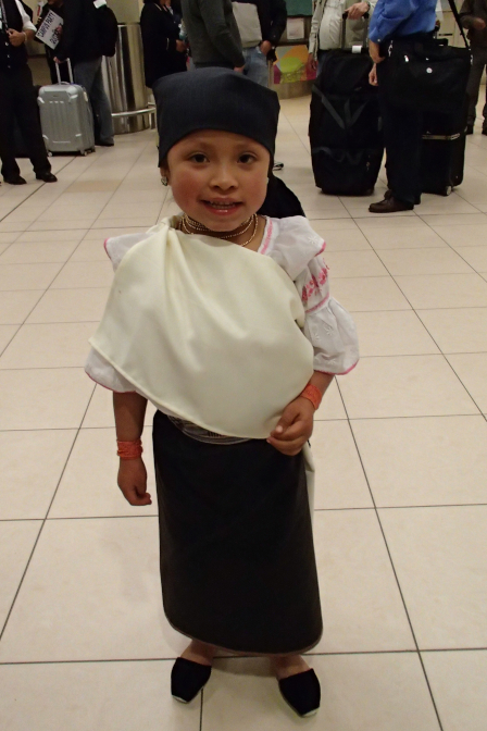 Sisa meets us at the airport