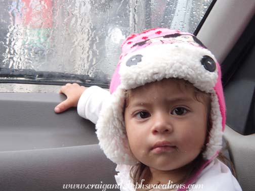 Cori, our driver's 2-year-old daughter