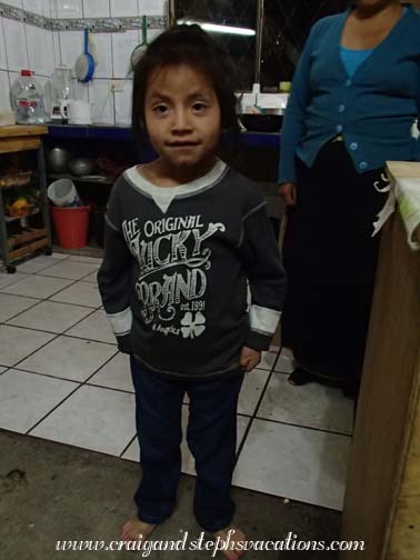 Yupanqui models his new outfit