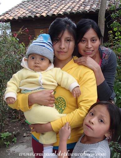 Ariel, Cecilia, Aida, and Sisa