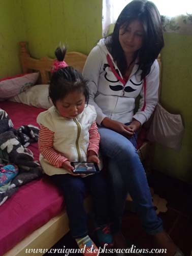 Tayanta and her auntie Cecilia