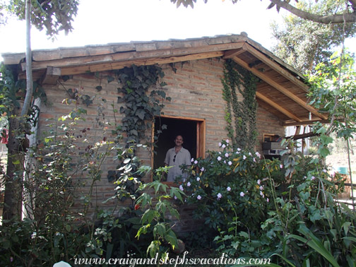 Craig in our casita Craig in our casita