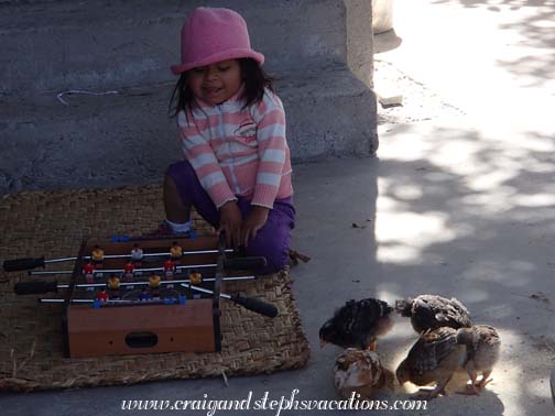 Tayanta plays foosball Tayanta plays foosball