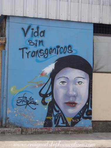 Street art protesting GMO's Street art protesting GMO's