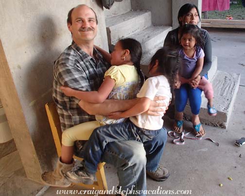 Playing with the kids Playing with the kids