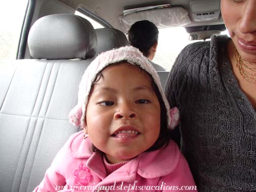 Our first glimpse of Tayanta's eyes after her strabismus surgery
