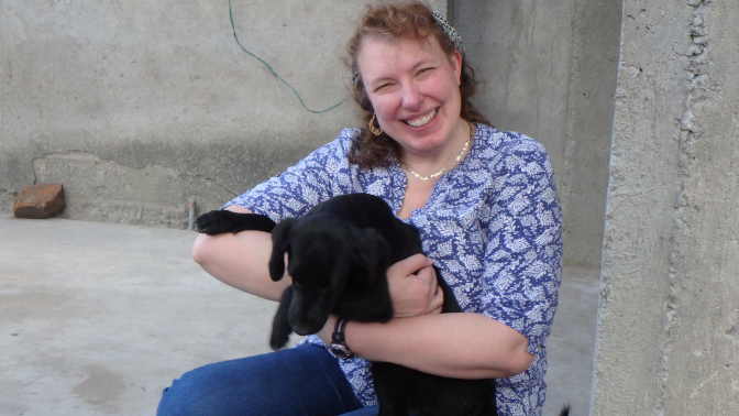 Steph with Cachupin