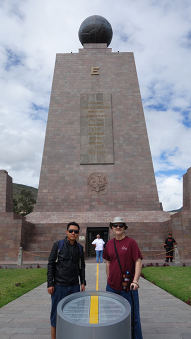 Sonam and Craig in different hemispheres