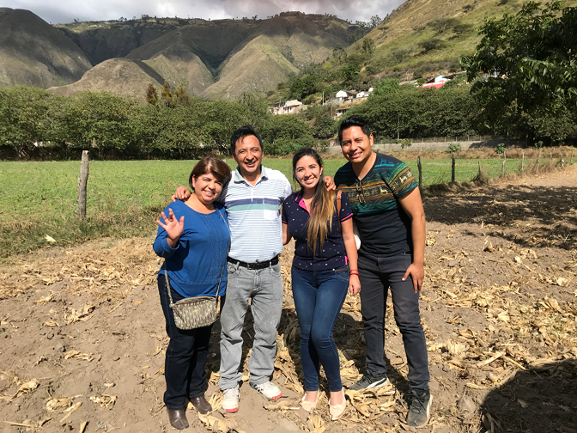 Norma, Diego, Jess, and Javier
