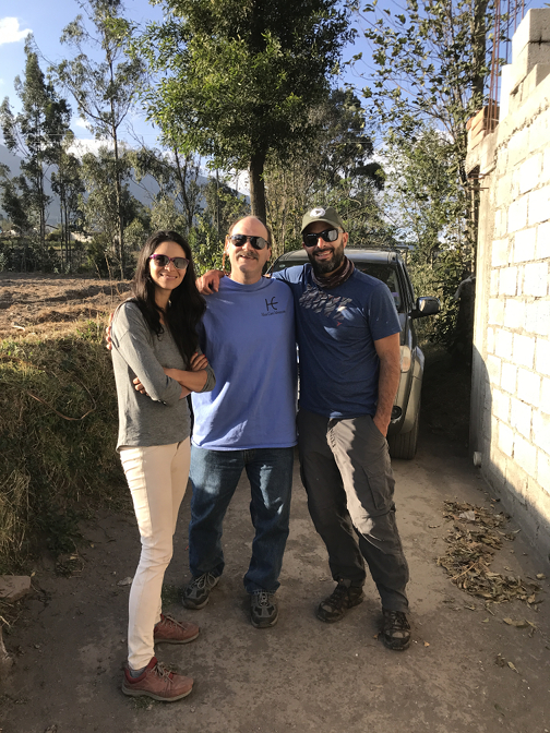 Maria Jose, Craig, and Felipe