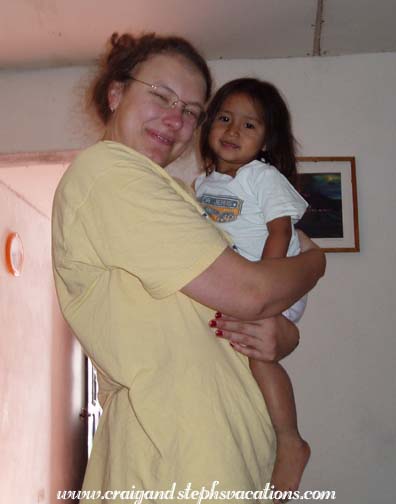 Steph with Aracely Steph with Aracely