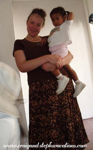 Steph with Aracely Steph with Aracely