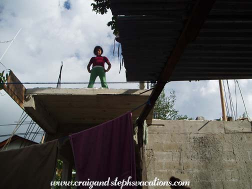 Paola on the rooftops Paola on the rooftops